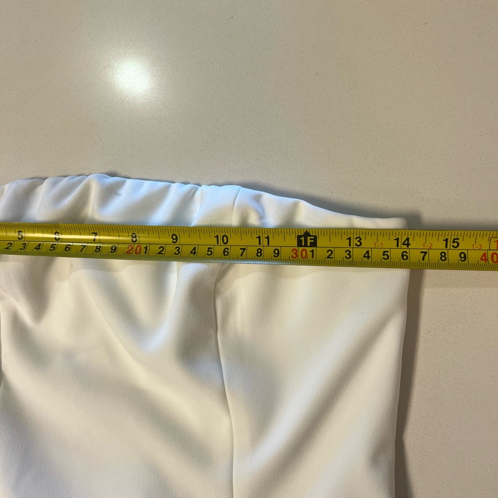 NWT COMMENSE Pleated Strapless Side Split Dress B… - image 5